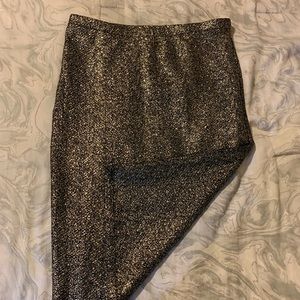 Sparkly pencil skirt
